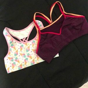 Girls Sports bra bundle